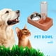 thumbnail image 3 of Tazón automático de agua potable Pet Cat Puppy Food Feeder Waterer (naranja) Likrtyny Mascotas, 3 of 4