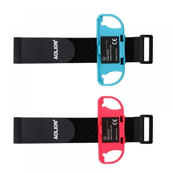 2pcs/set Wrist Bands for Nintendo Switch ControllerJust Dance, Adjustable Strap for Joy Con Controller fits all Sizes for Children and Adults