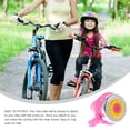 thumbnail image 2 of Sonnette de Vélo Ronde Rose Rétro Classique 1Pcs pour Vélos d'Enfants, 2 of 9