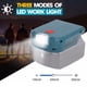 thumbnail image 3 of Adaptador De Batería, 14.4-18V 5V 2.1A USB 18W Tipo C Iluminación Blanca Adaptador De Batería Luz De Trabajo Para Sitio De Mantenimiento, 3 of 7