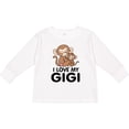 thumbnail image 3 of Inktastic I Love My Gigi Boys or Girls Long Sleeve Toddler T-Shirt, 3 of 5