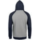 thumbnail image 1 of SOLS - Sudadera estilo ranglán modelo Seattle unisex (Gris mezcla/Burdeos), 1 of 3