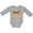 AC-Heather Grey, variant on Inktastic Wyoming Vacation Bear Silhouette Boys or Girls Long Sleeve Baby Bodysuit