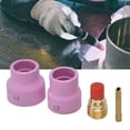 thumbnail image 1 of Welding Torch Kit, 2.4mm Orifice Durable TIG Gas Lens With Connector For WP 9 20 25 For Argon Arc, 1 of 8