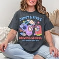 thumbnail image 2 of Janet and Rita Driving School Shirt, Men's And Women's Graphic Tee 100% Cotton by TBun, Full Sizes S-5XL, 2 of 4