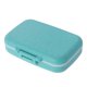 thumbnail image 1 of Travel Daily Pill Organizer Blue 6 Grid Medicine Storage Holder Container PP Material 1Set, 1 of 4
