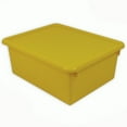 thumbnail image 2 of Romanoff Stowaway 5" Letter Box with Lid, Yellow, 2 of 2