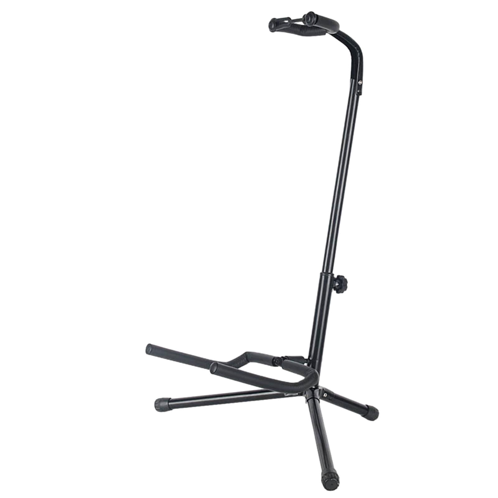 LeeQinersw Guitar Stand Floor Adjustable 22.44-31.50inch Metal Universal Folding Thick Bass