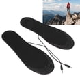 thumbnail image 6 of NFTIGB Heated Insole Cuttable Warm USB Rechargeable Electric Foot Warmer for Men Fishing Camping Hiking Shoe Insert Pad Size 40-46 Black (11.02 inches / 28 cm), 6 of 9