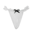 thumbnail image 7 of TAIAOJING Thongs For Women Ladies Low Rise Hipster BIkini G String Underpants Underwear Panties Brief, 7 of 7