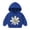 Blue, variant on Asxite Toddler Tops Long Sleeve Print Hoodie Casual Loose Fall Winter 2-7 Y