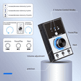 thumbnail image 3 of Sound Card Computer Multi Media Volume Controller Audio Interface for PC Laptop Android Streaming Video Mute Control, 3 of 6