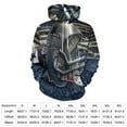 thumbnail image 2 of Football Cowboys Men's Women Vintage 3D Hooded Sweatshirt - All-Season Loose Fit Streetwear, 2 of 6