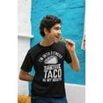 thumbnail image 2 of BROOKLYN VERTICAL I'm Into Fitness Fit'ness Taco in My Mouth| Funny Sarcastic Gym Adult Humor Short Sleeve T-Shirt, 2 of 4