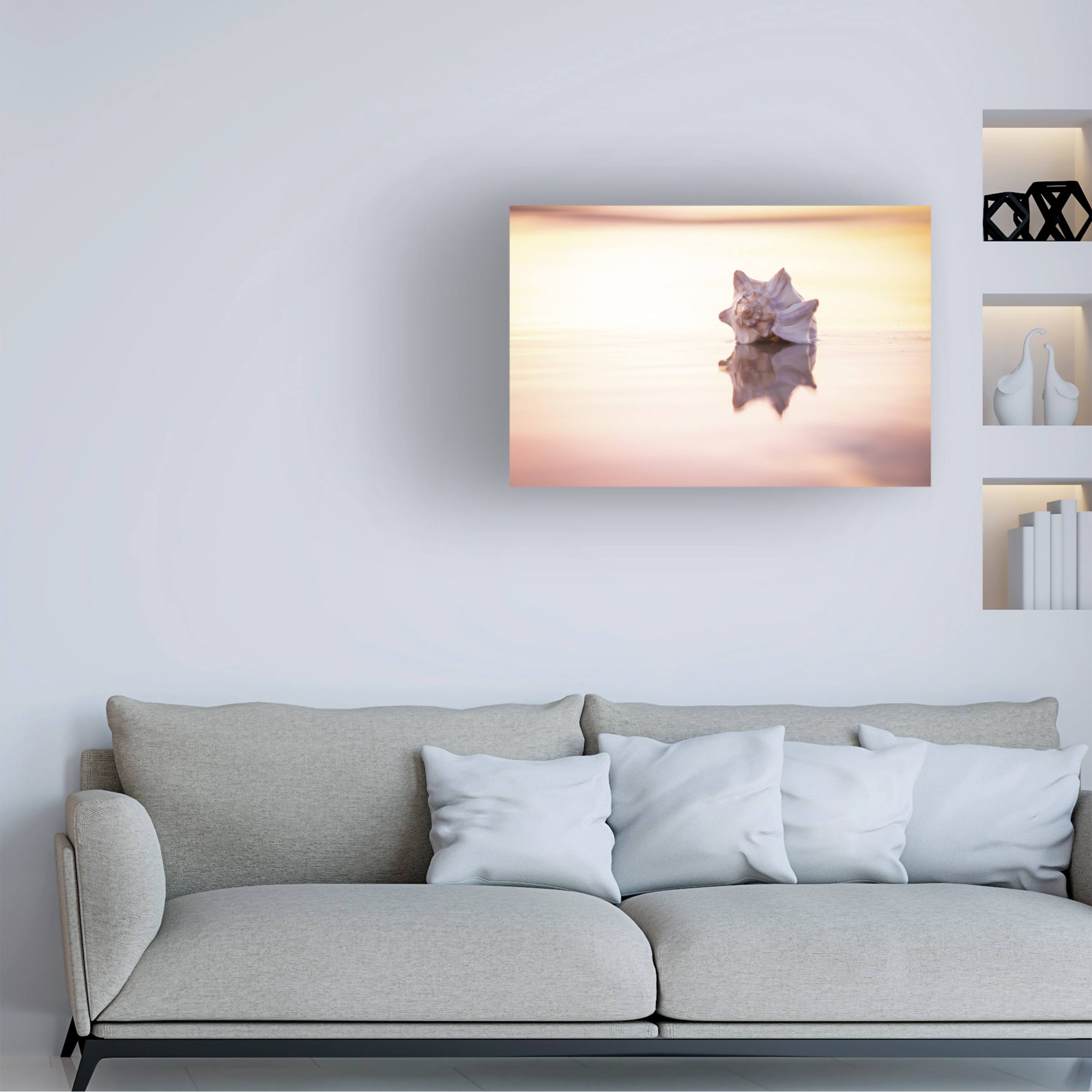 Chris Moyer 'King of the Beach' Canvas Art