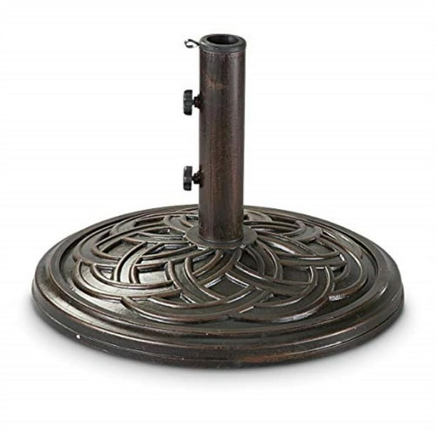 Castlecreek Bronze Patio Umbrella Base Walmart Com Walmart Com