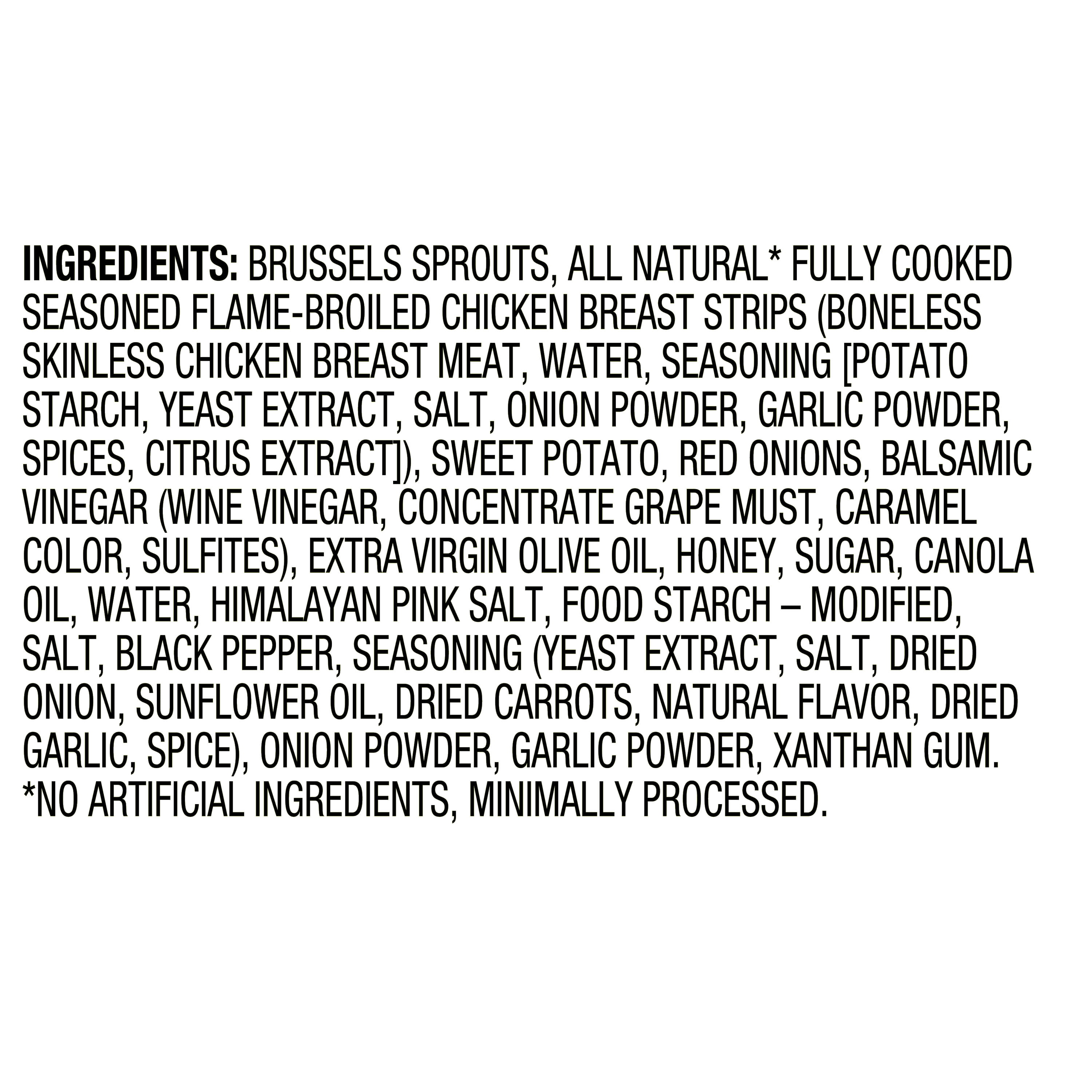 bettergoods Balsamic Chicken with Roasted Brussel Sprouts and Sweet Potatoes Skillet Meal, 22 oz (Frozen)