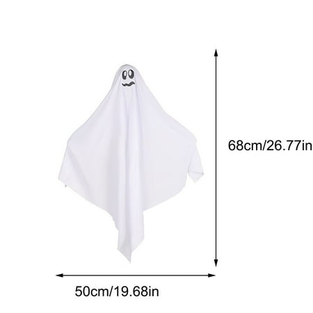 

Komiseup Halloween Decorations Clearance Halloween Spooky Little White Spooky Ghosts Hang In A Ghostly To Decorate The Patio Porch Indoors And Outdoors