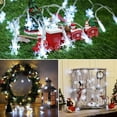 thumbnail image 6 of Christmas Snowflake Lights, 20ft 40LED 8 Modes & Timer Battery Operated Fairy Lights for Indoor/Outdoor Holiday Party Decorations (White), 6 of 14