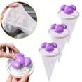 thumbnail image 2 of Floating Hair Filtering Mesh Removal,3Pcs Floating Filtering Mesh Removal, 2026 Upgraded Floating Catcher Washing Machine Lint Filter For Laundry Reusable Pet Remover For Home Use(Purple), 2 of 9