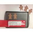 thumbnail image 3 of SHAPES ETC. Large Notepad - Gingerbread Man, 3 of 5