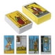 thumbnail image 4 of Cartas de Tarot en inglés Cartas de Tarot clásicas Baraja de Cartas de Tarot de Viaje Juego de Mesa Power Deck con folleto guía 78 Cartas de Tarot para Principiantes, 4 of 7