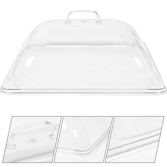 SEWCHICS - Food Cover for Dessert Tray Hotels 1Pcs 13.0X10.6X5.5In