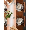 thumbnail image 2 of Ldtrchee LightSalmon Ombre Table Runner 60 Inches, Modern Gradient Abstract Art Bed Runner Dresser Scarves Tabletop for Indoor Outdoor Parties/Ceremony/Banquet, 13" x 60", 2 of 8