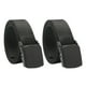 thumbnail image 1 of 2 Cinturones De Cintura De Nailon Para Hombre Transpirables Al Aire Libre Hebilla Deslizante - Negro SM SunniMix Cinturón de cintura de nailon para hombre, 1 of 8