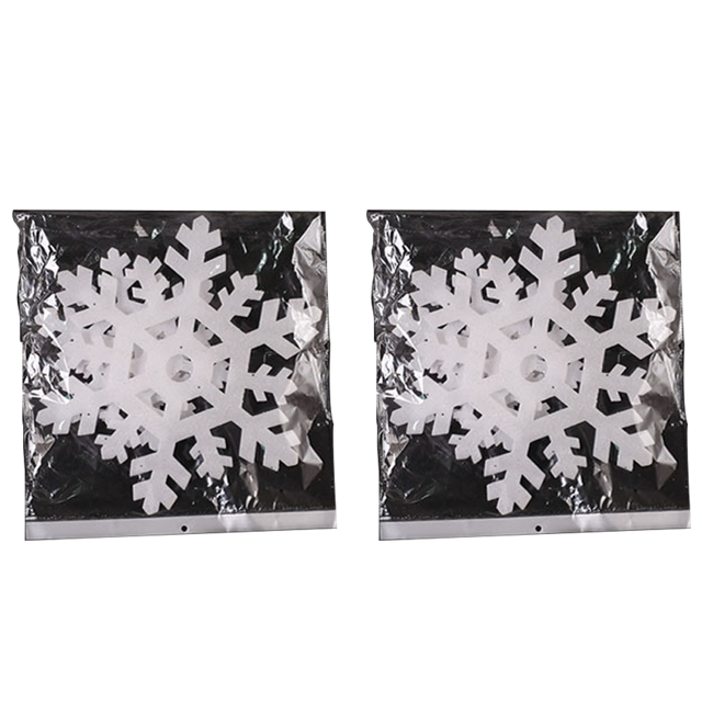 Decoraciones colgantes de copos de nieve de Navidad de invierno, para decoraciones del hogar de fiestas navideñas de invierno de Navidad