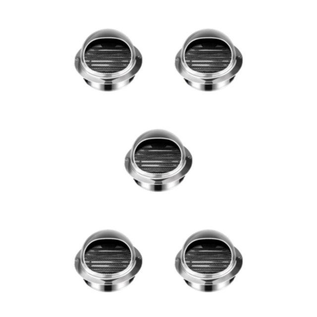 Toystoory Campana de escape Ventilación de aire Ventilador para el hogar Mano de obra Tamaño compacto Instalación práctica Malla Accesorios Type2 NO2