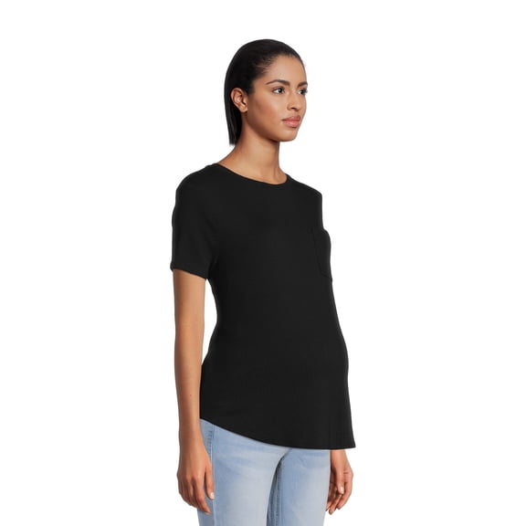 Destination Maternity Women's Maternity Pocket Tee, Sizes S-2XL