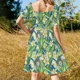 thumbnail image 5 of Vestido de manga corta Fresh Tropics, vestidos de verano para mujer, ropa para mujer, 5 of 7