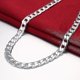 thumbnail image 1 of Collar de plata de ley 925 para hombre de 20 pulgadas/8 mm., 1 of 5