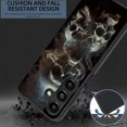 thumbnail image 3 of Funda para teléfono FGDRFGRW Galaxy A16 5G 6.7" Skull Smoke, 3 of 4