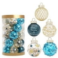 thumbnail image 2 of Visland 25Pcs Christmas Balls Suspendable Shatterproof Round Xmas Tree Decor Hanging Ball Pendant for Party, 2 of 4