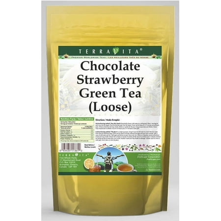 Chocolate Strawberry Green Tea (Loose) (4 oz, ZIN:
