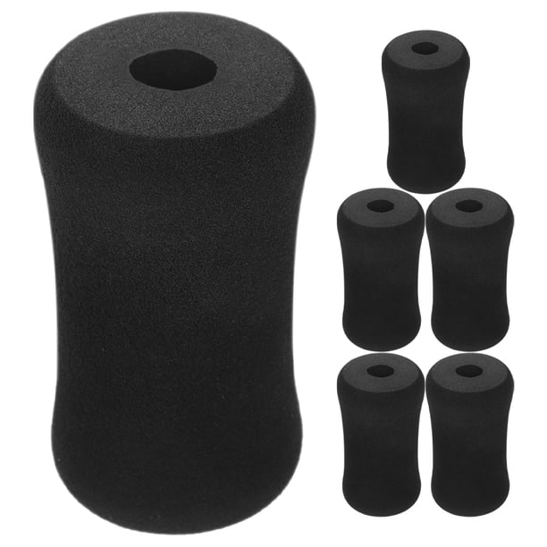 6 piezas de rodillos de espuma para entrenamiento abdominal, almohadillas de espuma para ejercicios de gimnasio, repuestos de almohadillas de rodillo