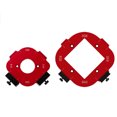 thumbnail image 1 of Corner Jig Template, Rounded Corners Router Bit Template Erosion Resistant R10 R15 R20 R25 R30 R35 R40 R50  for Woodworking, 1 of 7