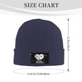 thumbnail image 3 of ZICANCN Knit Beanie Hat-White Love Winter Cap Soft Warm Classic Hats for Men Women Mother's Day Queen, 3 of 8