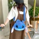 thumbnail image 3 of Mochila de peluche Kawaii Disney Stitch, bolso bandolera de doble hombro, bolsa de almacenamiento, juguete de peluche de anime, regalo para niña y niño, 3 of 4