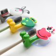 thumbnail image 3 of 5 soportes divertidos para cepillos de dientes para niños, bonitos animales con ventosa para ducha, baño, dormitorio, soporte de pared liso, 3 of 5