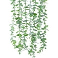 thumbnail image 3 of JASGARDE Hanging Fake Eucalyptus Leaves, Artificial Decor Faux Potted Eucalyptus Plants for Boho Bathroom Home Office Desk Wall Shelf Bookcase Accessories Decor Indoor, 1Pcs, 3 of 6