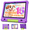 Purple, variant on 10inch Kids Tablet Android 15,1280x800 HD Ips Display Tablet with Eva Case,12GB (3g+9g) RAM+64GB Rom,Quad-Core, Wi-Fi6,6000mAh,Parental Control App Google Certified - Pink