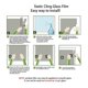 thumbnail image 5 of Película de privacidad para ventanas con vitrales, calcomanías para ventanas con arcoíris, calcomanías para ventanas con vitrales, calcomanías estáticas para ventanas, 15,7" x 39,4", 5 of 5