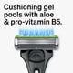 thumbnail image 2 of Schick Hydro Skin Comfort Sensitive 3 Blade Razor Refills, 12 Count, 2 of 5