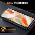 thumbnail image 3 of KOMI for Google Pixel 9 Pro XL Screen Protector, 3 Pack Tempered Glass Film with Easy Install Frame Accessories, Sensitive Touch Fingerprint Unlock Bubble Free Phone Case Friendly, 3 of 5
