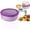 Purple, variant on VHXWUGN Table Concept Food Storage Containers, Plastic Bowls with Lids, Mixing Bowls, Food Prep Containers, Meal Prep Container, 1 Piece Blue Mini