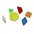 thumbnail image 3 of 180pcs Juguete Montessori Bloque de Construcción Geométrico Multicolor para Desarrollo de Inteligencia de Niños, 3 of 8