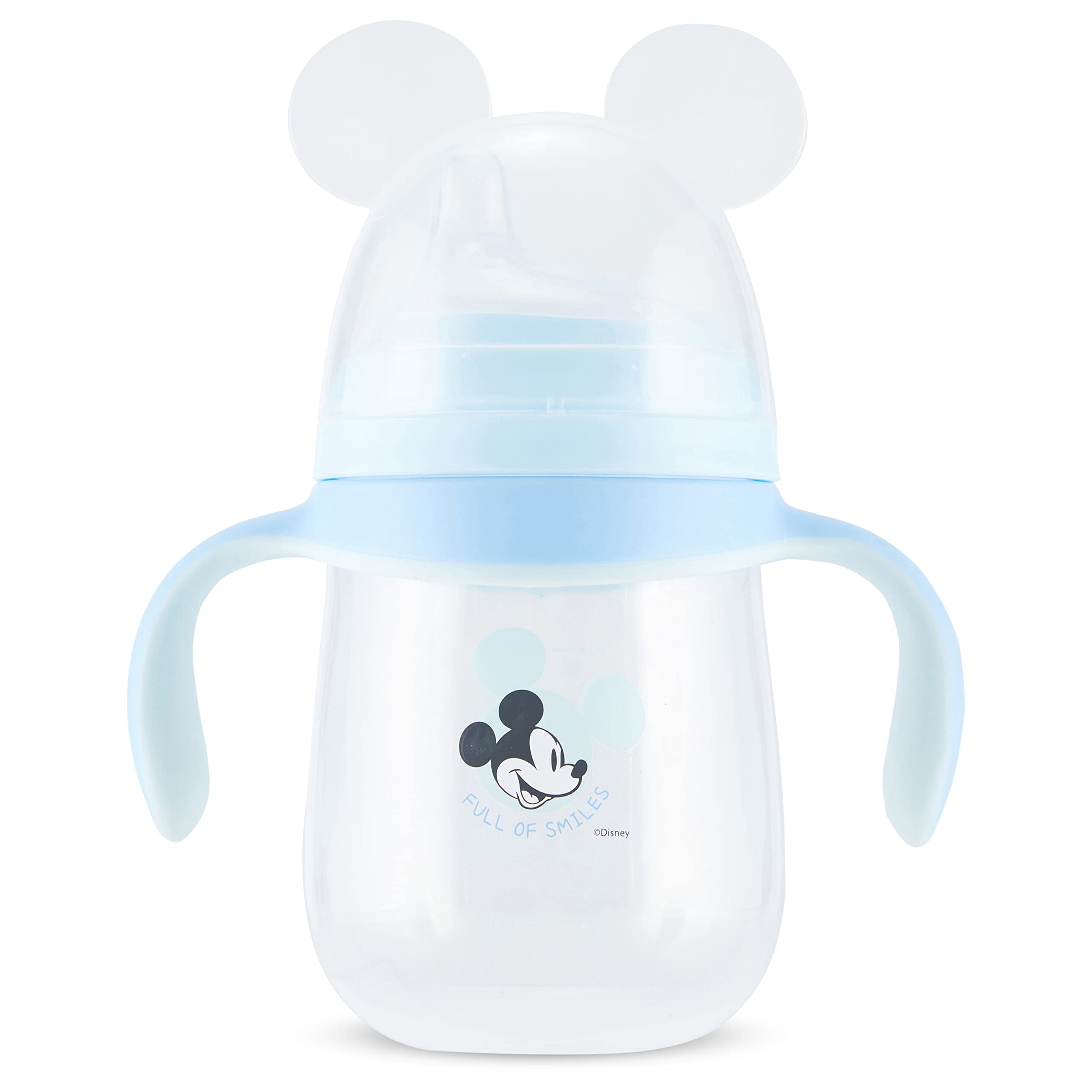 Sujeta Chupetes Mickey Mouse - Clip Práctico, Diseño Divertido, Libre De BPA, Para Bebés +0 Meses